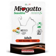 Morando MioGatto Sensitive Monoprotein - консервы Морандо с индейкой для кошек