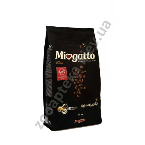 Morando Miogatto Hairboll Light - корм Морандо для виведення шерсті у кішок