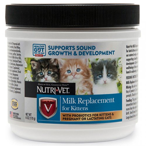 Nutri-Vet Milk Replacement - заменитель кошачьего молока для котят Нутри-Вет 