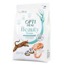 OptiMeal Cat Beauty Fitness - беззерновой корм ОптиМил здоровый вес для кошек