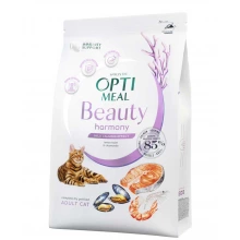 OptiMeal Cat Beauty Harmony - корм ОптиМил мягкий успокаивающий эффект для кошек