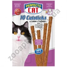 Perfecto Cat - мясные палочки Перфекто Кет с ягненком и индейкой