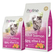 Profine Derma - корм Профайн з лососем і рисом для здорової шерсті у кішок
