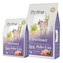 Profine Sterilised - корм Профайн с курицей и рисом для стерилизованных кошек