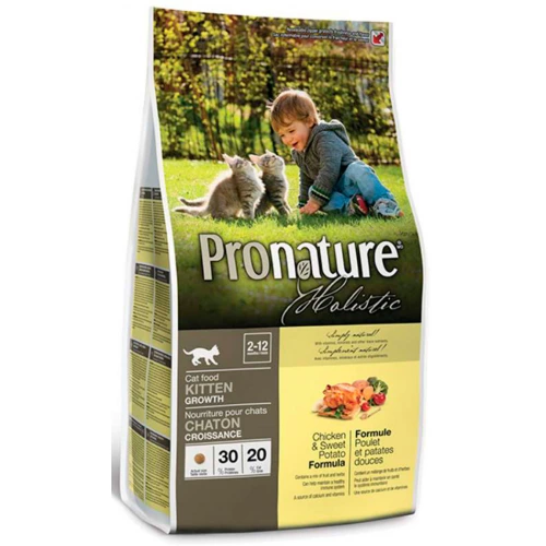 Pronature Holistic - корм Пронатюр курка з бататом для кошенят