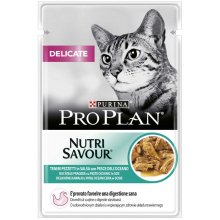Purina Pro Plan Delicate - консервы Пурина Про План с океанической рыбой для кошек, пауч