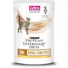 Purina Vet Diets Cat NF - консервы Пурина с курицей для кошек при заболевании почек, пауч