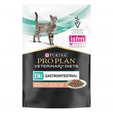 Purina Vet Diets Cat EN - консервы Пурина с лососем для кошек при расстройствах пищеварения, пауч
