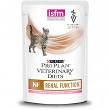 Purina Vet Diets Cat NF - консервы Пурина с лососем для кошек при заболевании почек, пауч