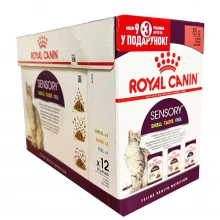 Royal Canin Sensory Multipack Gravy - набор консервов Роял Канин кусочки в соусе для кошек