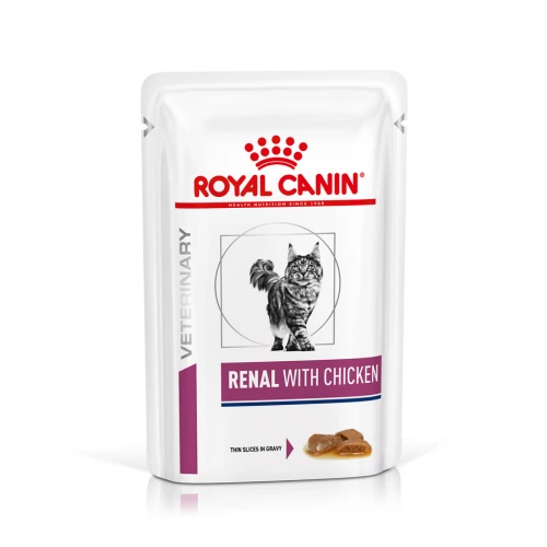 Royal Canin Renal with Chicken Cat - консерви Роял Канін для кішок з нирковою недостатністю