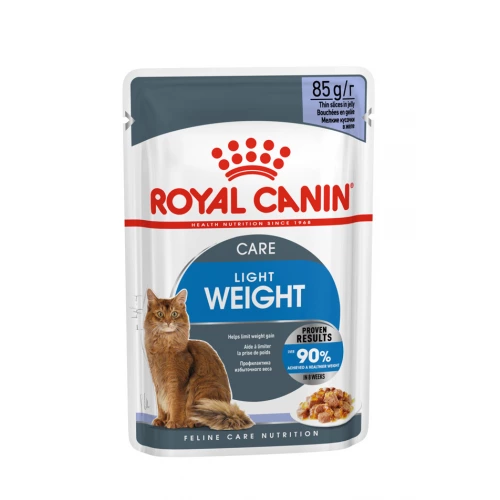 Royal Canin Light Weight Care in Jelly - корм Роял Канин для взрослых кошек склонных к ожирению