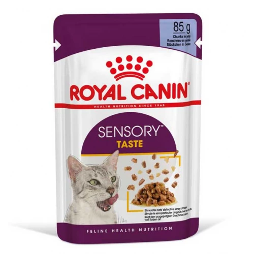 Royal Canin Sensory Taste Jelly - корм Роял Канін шматочки в желе для кішок вибагливих до смаку