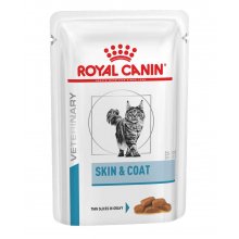 Royal Canin Skin and Coat Cat - консервы Роял Канин при дерматозах и выпадении шерсти у кошек