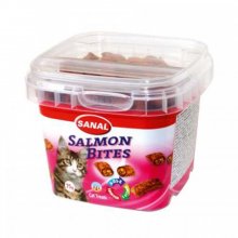 Sanal Salmonl Biter - хрустящие подушечки Санал с лососем