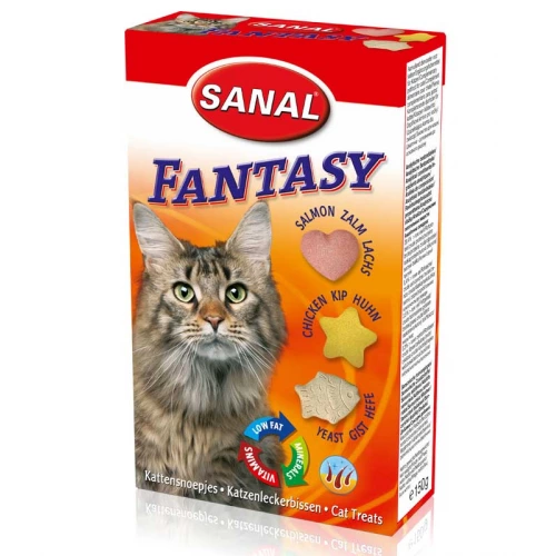 Sanal Cat Fantasy - мультивитаминное лакомство Санал