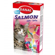 Sanal Salmon - мультивітамінні ласощі Санал зі смаком лосося