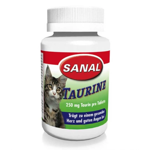 Sanal Taurin - вітаміни Санал з таурином для кішок