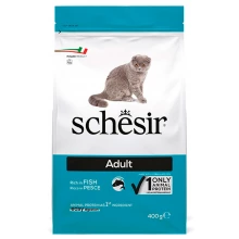 Schesir Cat Adult Fish - сухой корм Шезир с рыбой для кошек