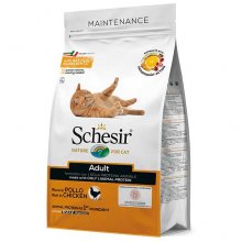 Schesir Cat Adult Chicken - сухой корм Шезир с курицей для кошек