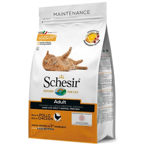 Schesir Cat Adult Chicken - сухий корм Шезір з куркою для кішок