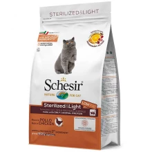 Schesir Cat Adult Sterilized Light Chicken - сухой корм Шезир с курицей для стерилизованных кошек