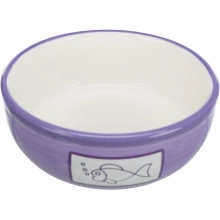 Trixie Ceramic Bowl - керамическая миска Трикси с рисунком для кошек