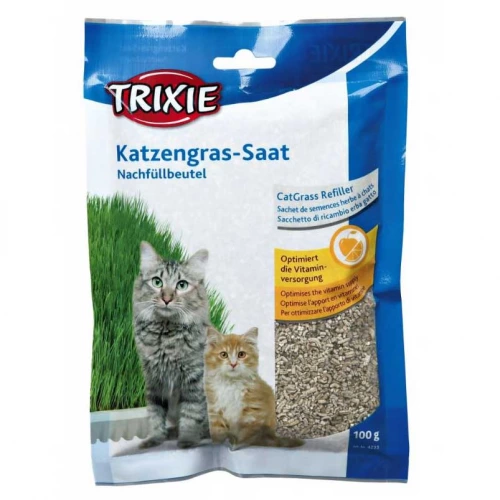 Trixie - трава для котят и взрослых котов Трикси без поддона