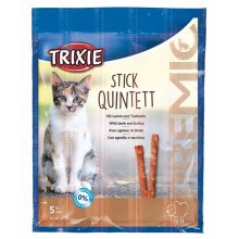 Trixie Quadro-Sticks - палочки Трикси для выведения шерсти у кошек