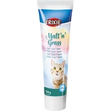 Trixie Malt and Grass - паста Трикси для выведения шерсти у кошек