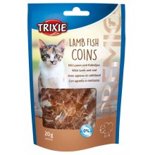 Trixie Premio Lamb Fish Coins - лакомство Трикси с ягненком и рыбой для кошек