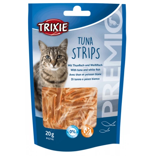 Trixie Premio Tuna Strips - ласощі Тріксі з тунцем і білою рибою для кішок