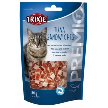 Trixie Premio Sandwiches - лакомство-сэндвичи Трикси с тунцом для кошек