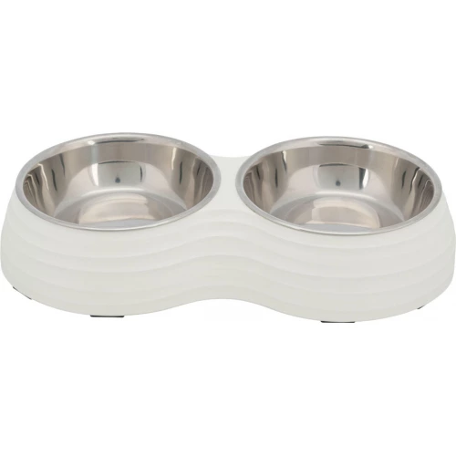 Trixie Bowl Set Melamine - меламінова миска подвійна Тріксі для собак і кішок