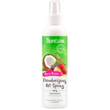 TropiClean Deodorizing Pet Spray Berry - парфюм-спрей Тропиклин Свежая ягода для кошек и собак