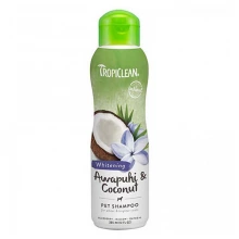 TropiClean Awapuhi White Shampoo - шампунь Тропіклін Імбир та Кокос для білої шерсті