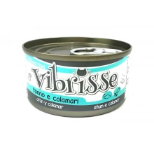 Vibrisse - консервы Вибриссе тунец и кальмар для кошек