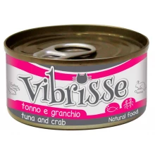 Vibrisse - консервы Вибриссе тунец и краб для кошек