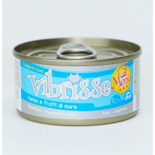Vibrisse Menu - консерви Вібріс тунець з морепродуктами