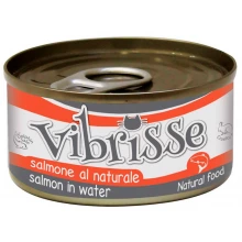 Vibrisse - консервы Вибриссе лосось в собственном соку для кошек
