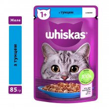 Whiskas - корм Вискас тунец в желе