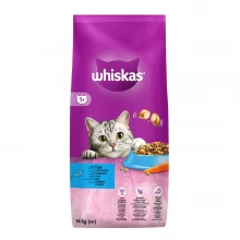 Whiskas with Tuna - сухой корм Вискас с тунцом для взрослых кошек