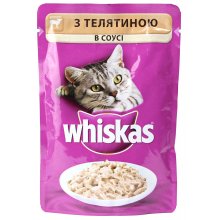 Whiskas - корм Вискас телятина в соусе