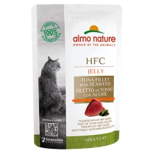 Almo Nature HFC Cat Jelly - консервы Альмо Натюр с тунцом и водорослями в желе для кошек