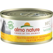 Almo Nature HFC Cat Natural - консервы Альмо Натюр с куриным филе для кошек