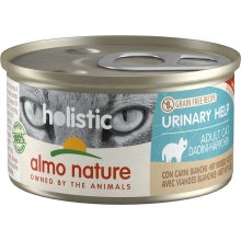 Almo Nature Holistic Urinary Help - консервы Альмо Натюр с белым мясом для профилактики МКБ у кошек