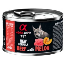 Alpha Spirit Cat Beef with Melon - консервы Альфа Спирит с говядиной и дыней для кошек