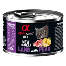 Alpha Spirit Cat Lamb with Pear - консервы Альфа Спирит с ягненком и грушей для кошек
