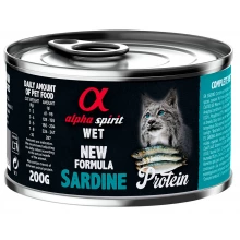 Alpha Spirit Cat Sardine Protein - консервы Альфа Спирит Протеин с сардиной для кошек