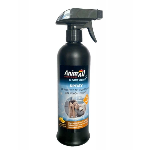 AnimAll Cleane Home - спрей ЭнимАл Корица с апельсином для уничтожения запахов и биологических пятен